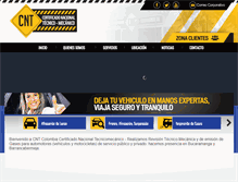 Tablet Screenshot of cntcolombia.com